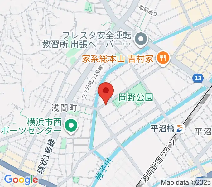 モアハーモニーの地図