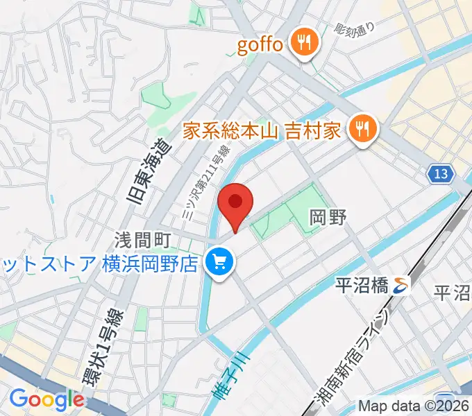 モアハーモニーの地図