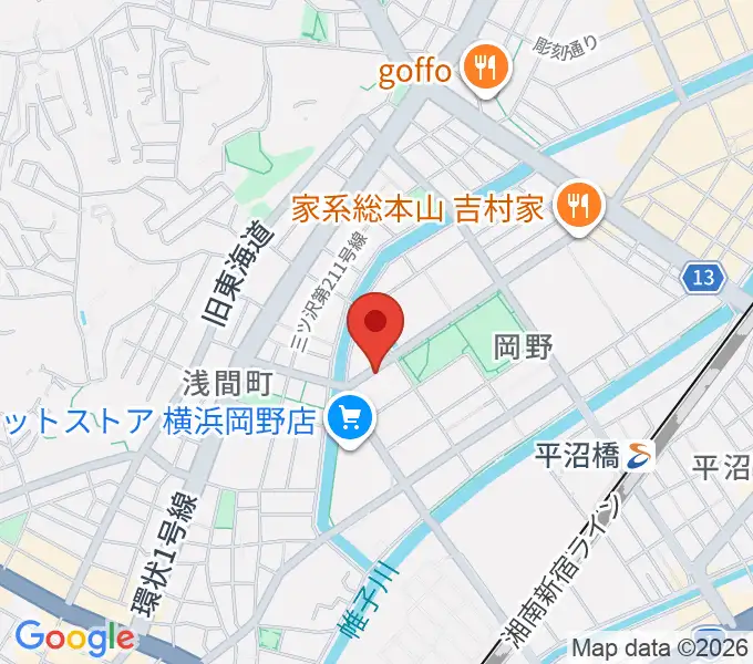 モアハーモニーの地図