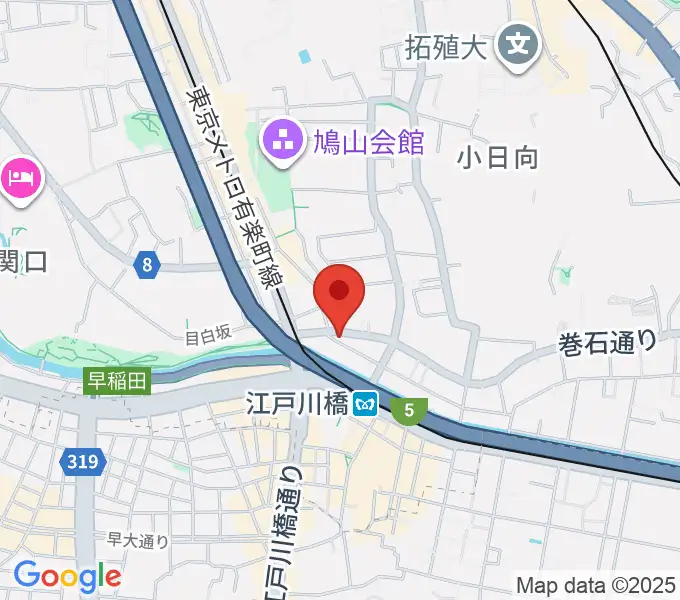 スタジオピアーチェの地図