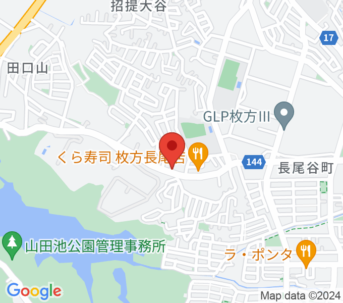 京阪ピアノサービスの場所