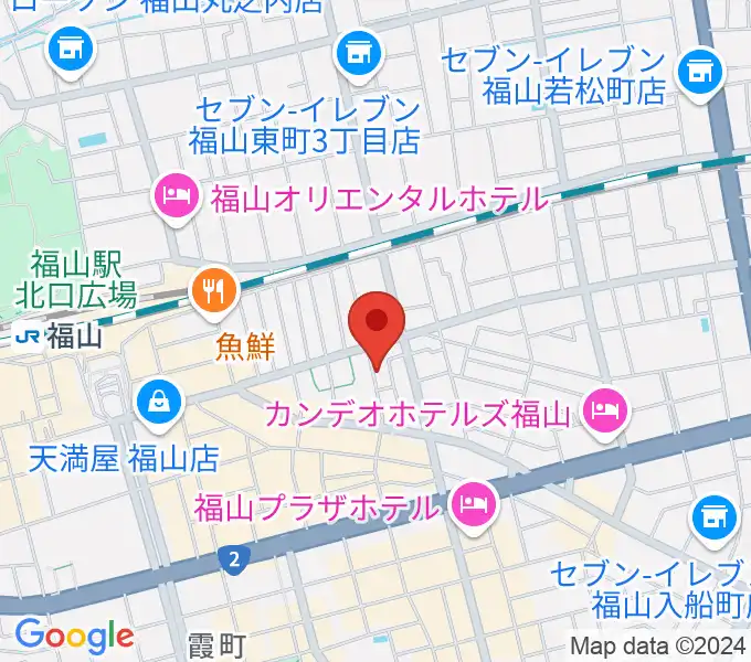 ガッキ・コム 安原楽器の地図