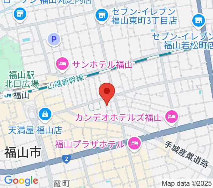 ガッキ・コム 安原楽器の地図