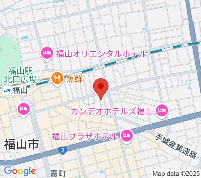 ガッキ・コム 安原楽器の地図