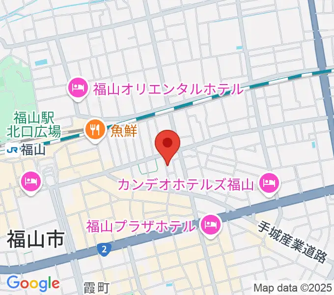 ガッキ・コム 安原楽器の地図
