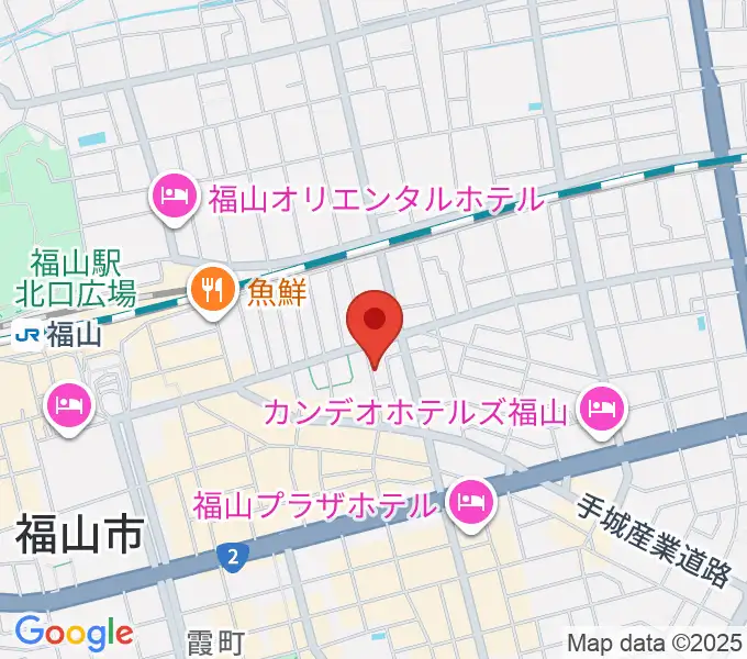 ガッキ・コム 安原楽器の地図