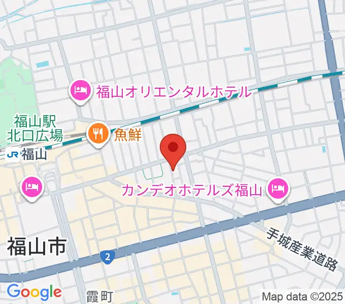 ガッキ・コム 安原楽器の地図