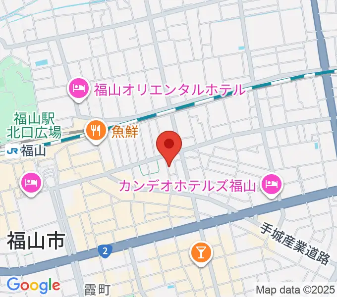 ガッキ・コム 安原楽器の地図