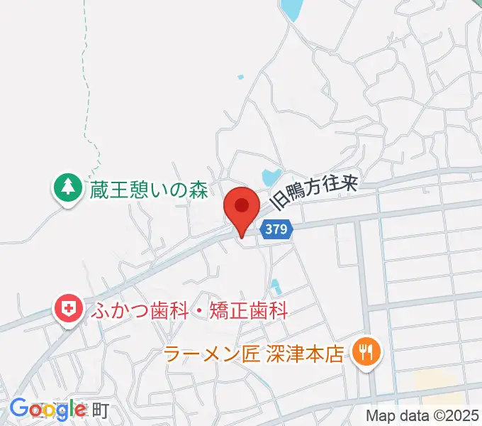 福山楽器センターの地図