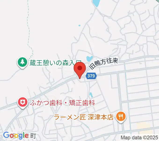 福山楽器センターの地図