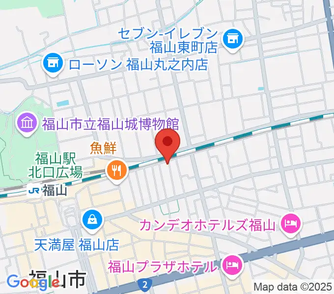 福山INN-OVATIONの地図