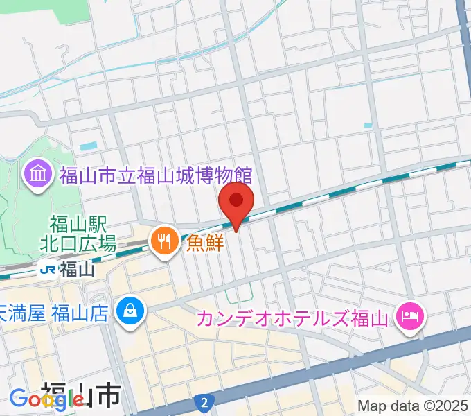 福山INN-OVATIONの地図