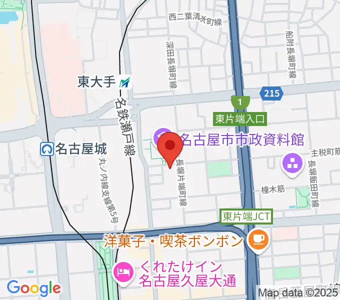 ウィルあいち愛知県女性総合センターの地図