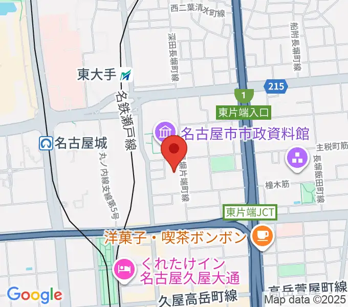 ウィルあいちの地図