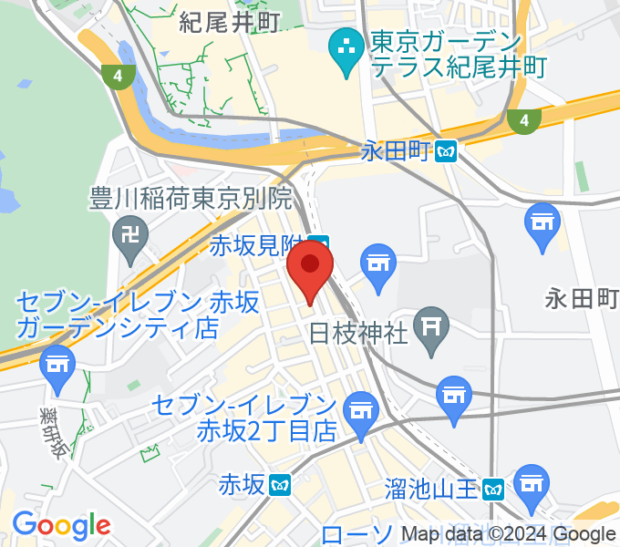赤坂レッドシアターの場所