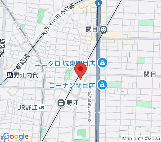 アトリエS-paceの地図