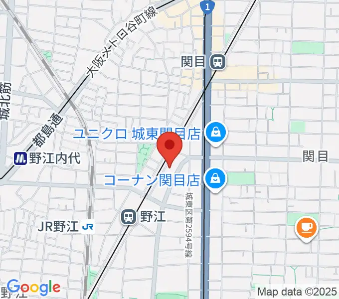 アトリエS-paceの地図