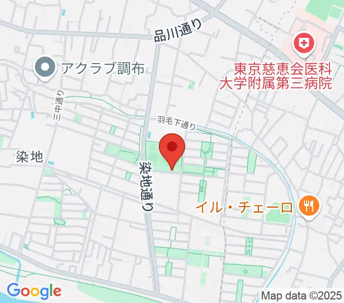 音楽教室『箱』の地図