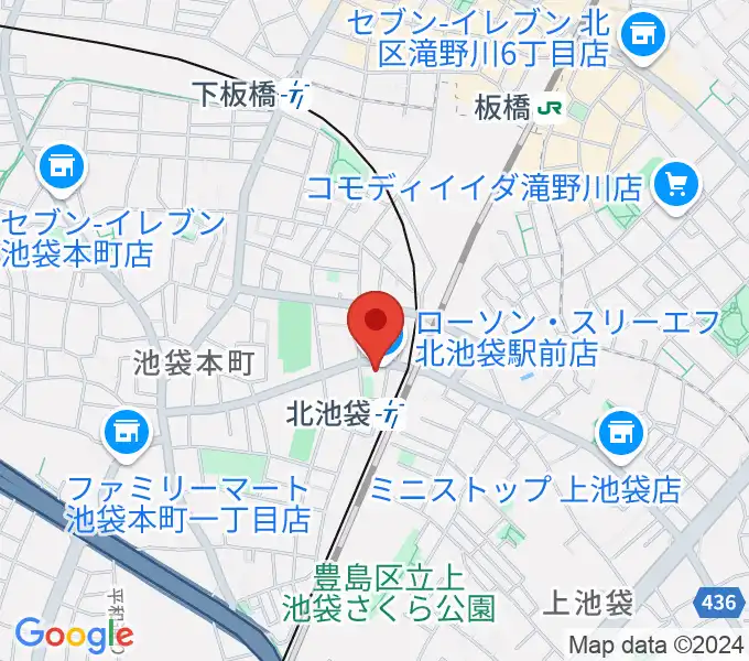 新生館シアターの地図