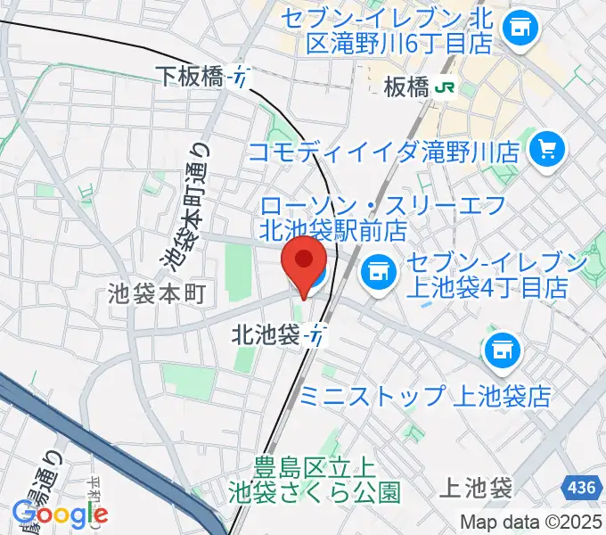 新生館シアターの地図