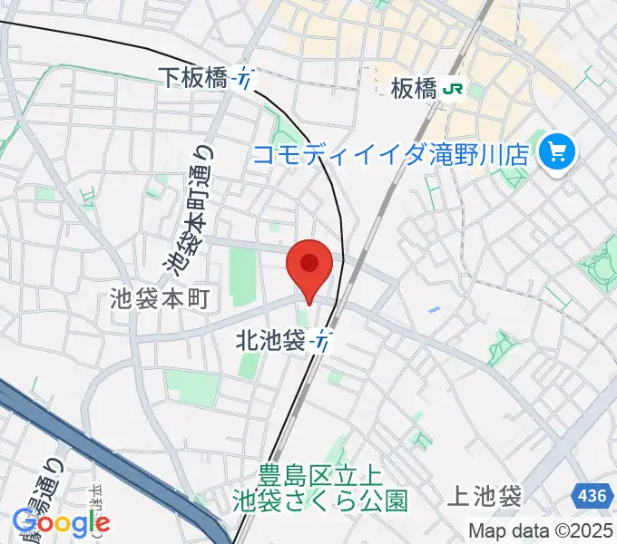 新生館シアターの地図