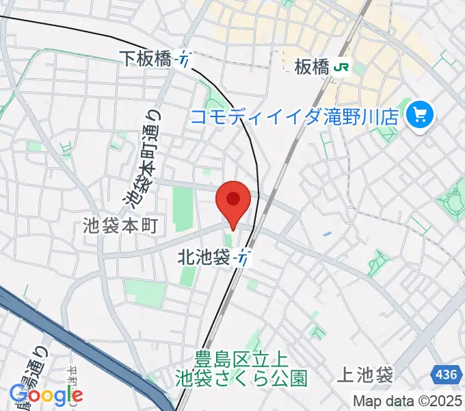 新生館シアターの地図
