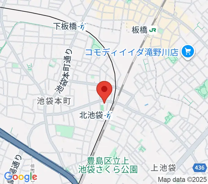 新生館シアターの地図