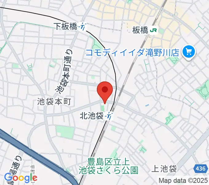 新生館シアターの地図