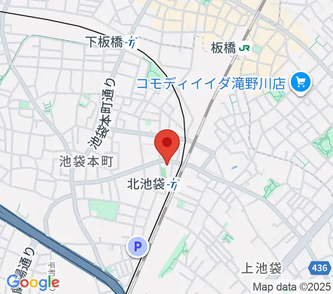 新生館シアターの地図
