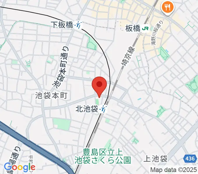新生館シアターの地図