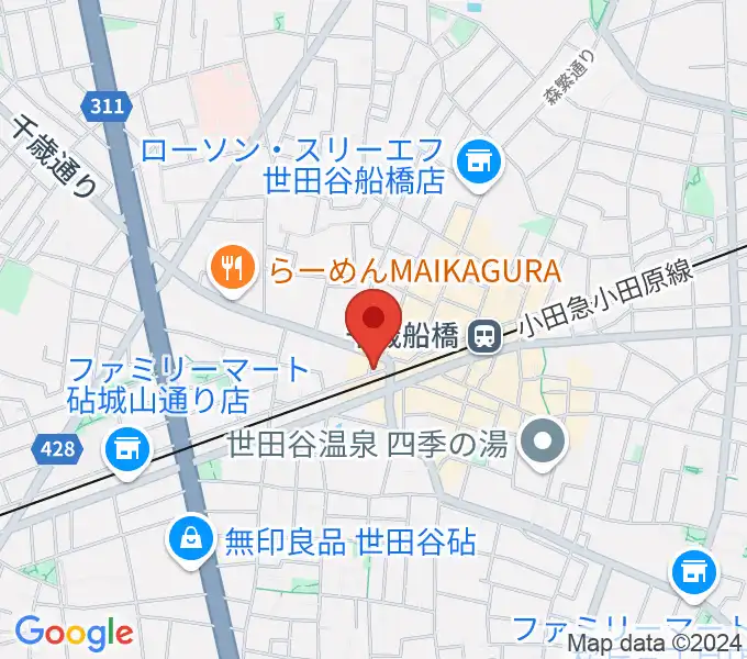 APOCシアターの地図