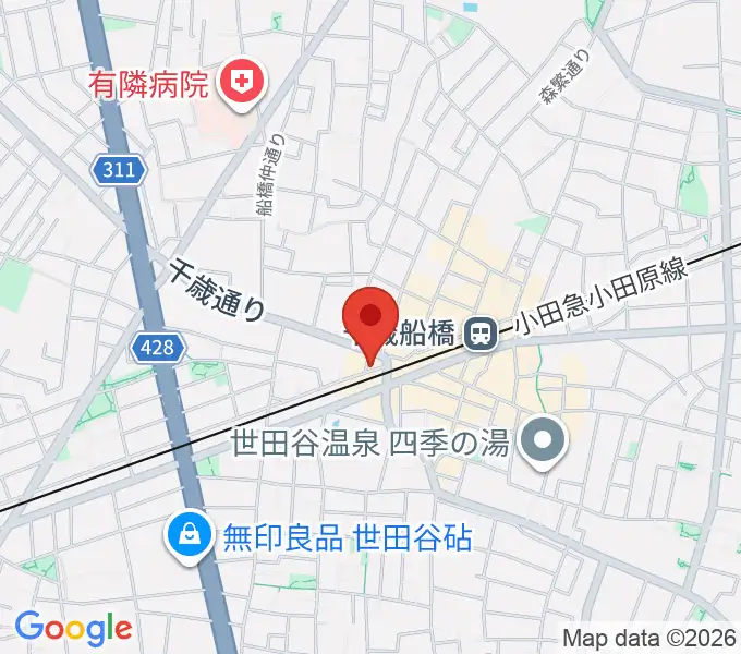 APOCシアターの地図