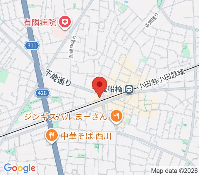 APOCシアターの地図