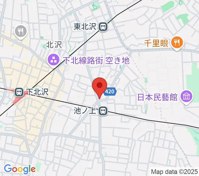 あ～とすぺ～すMASUOの地図