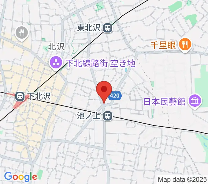 あ～とすぺ～すMASUOの地図