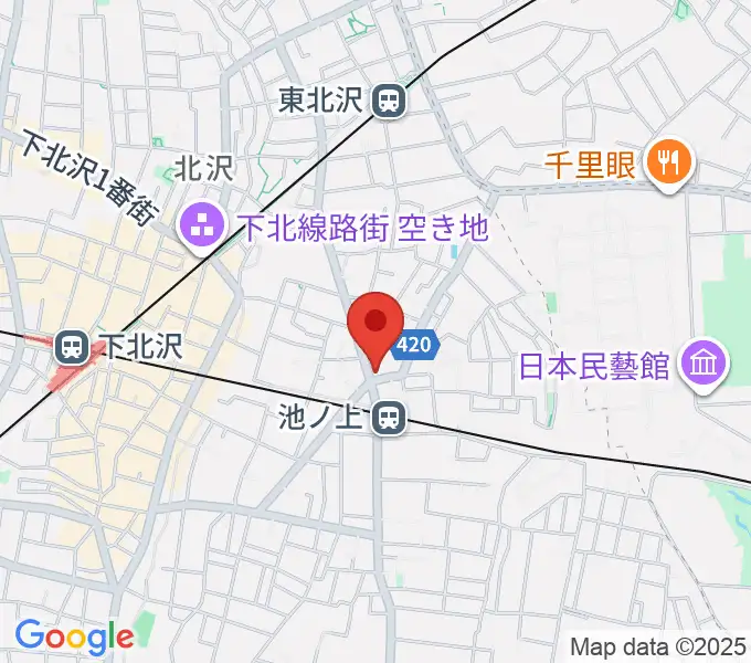あ~とすぺ~すMASUOの地図