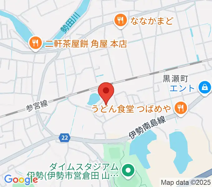 いせトピアの地図