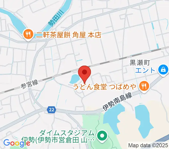 いせトピアの地図