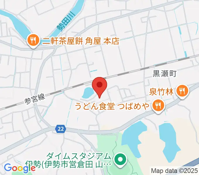 いせトピアの地図