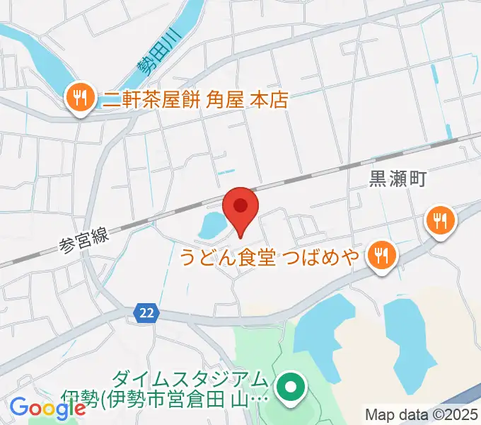 いせトピアの地図
