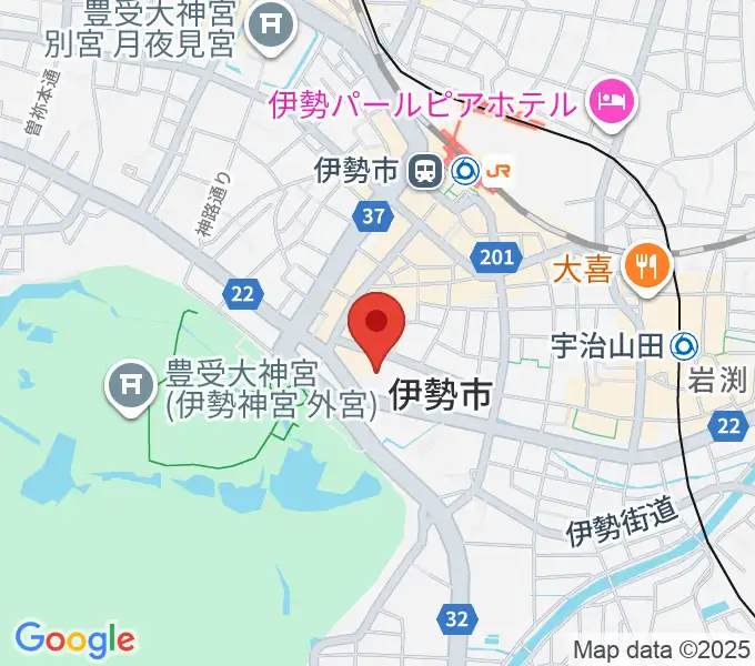 いせシティプラザの地図