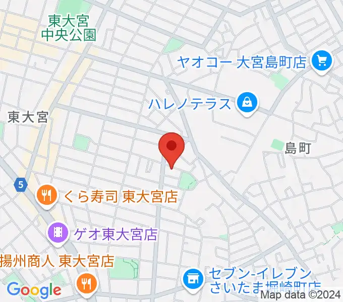 音楽教室 Music Friendsの地図