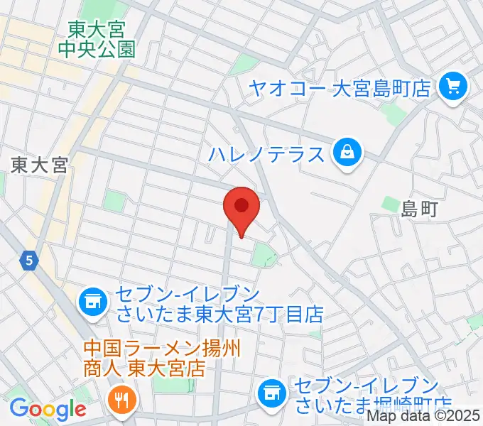 音楽教室 Music Friendsの地図