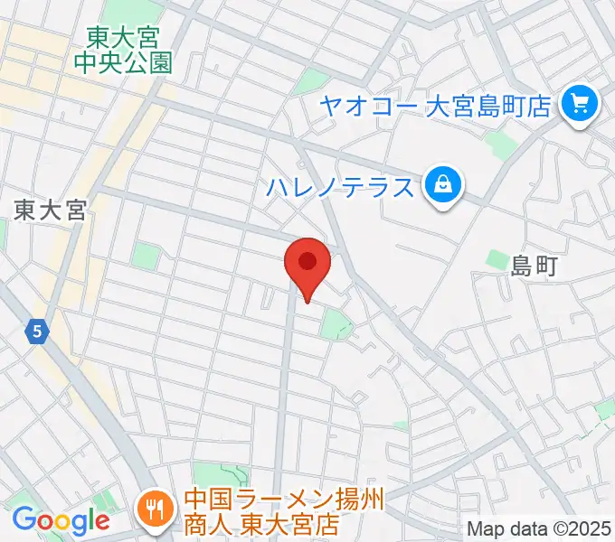 音楽教室 Music Friendsの地図