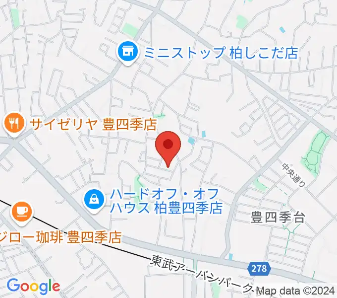 さかじり音楽教室の地図