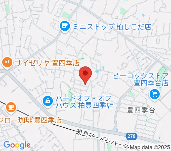 さかじり音楽教室の地図