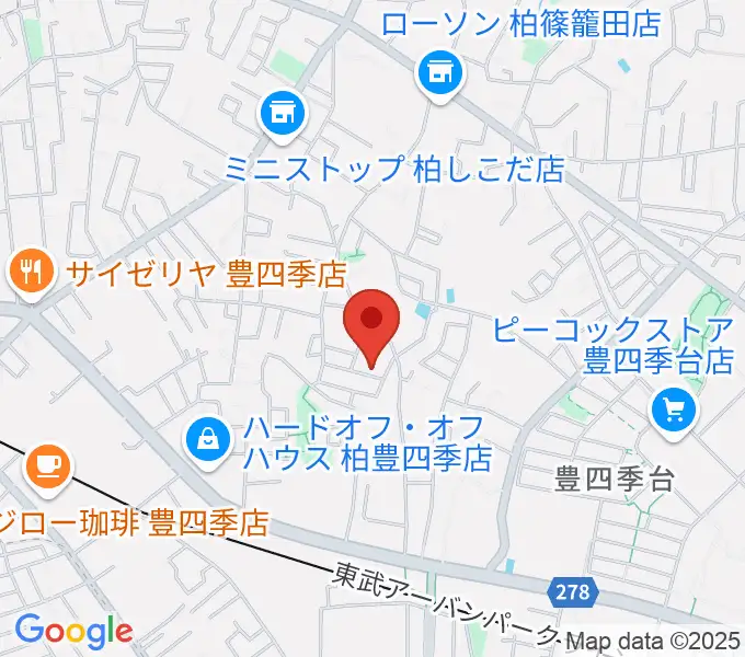 さかじり音楽教室の地図