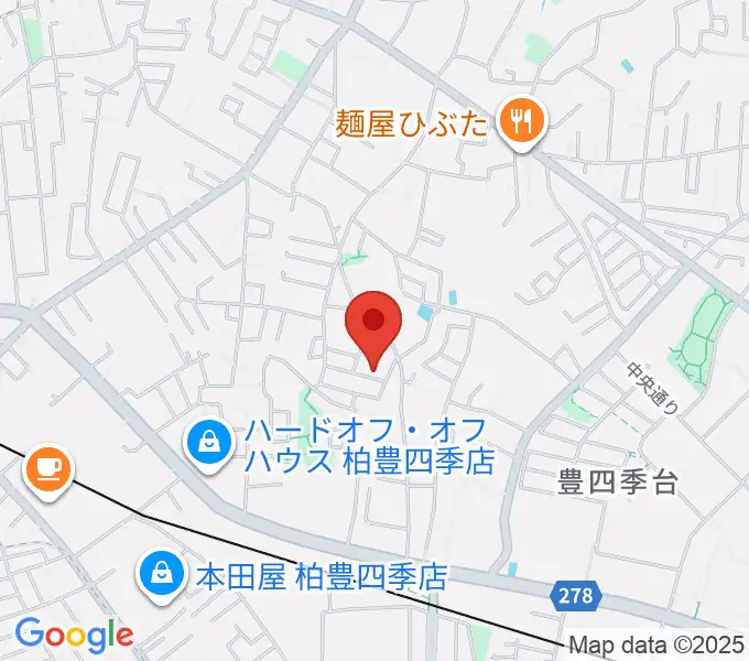 さかじり音楽教室の地図