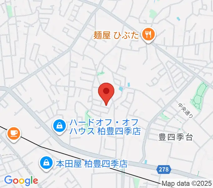さかじり音楽教室の地図