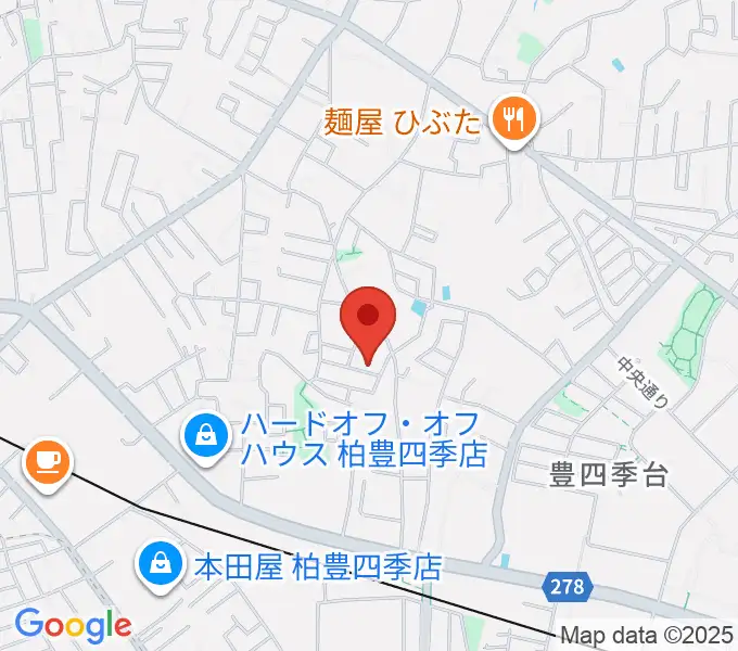 さかじり音楽教室の地図